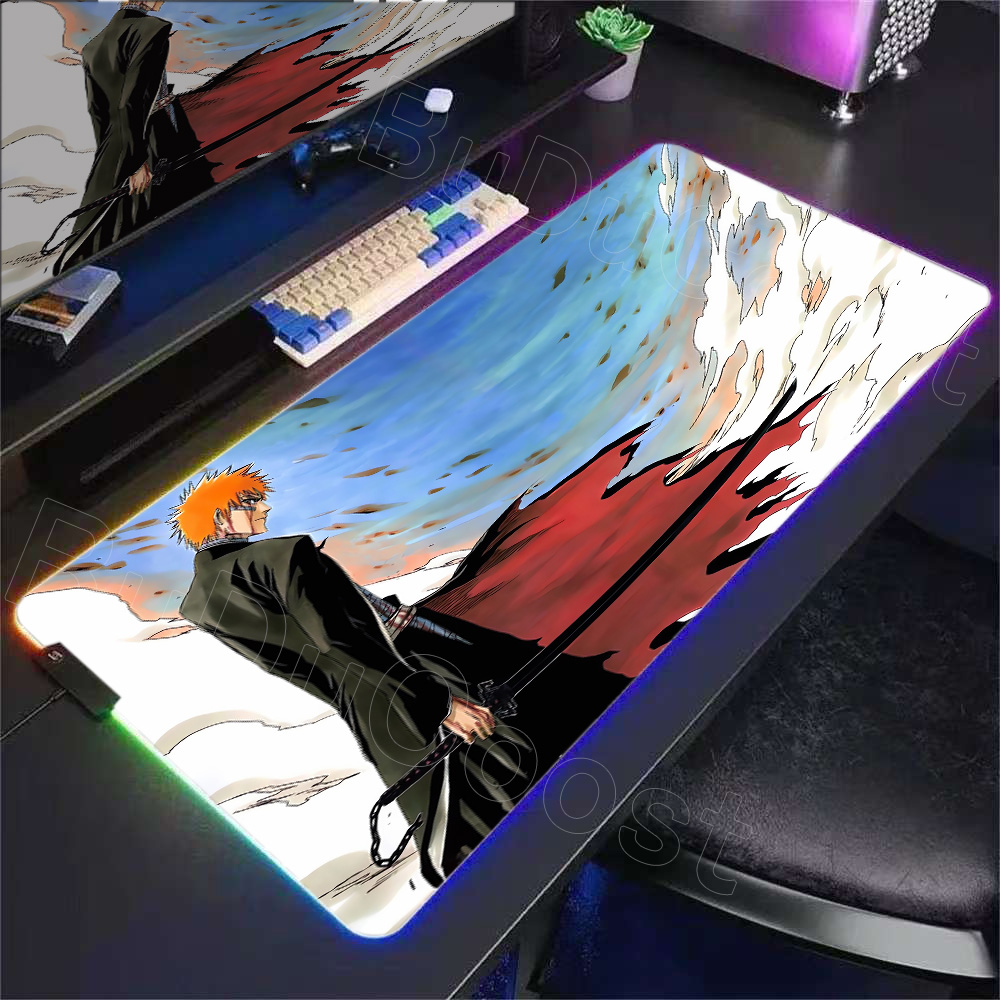 Home Office Bleaching - Japon animesi serin Bleach RGB Mouse