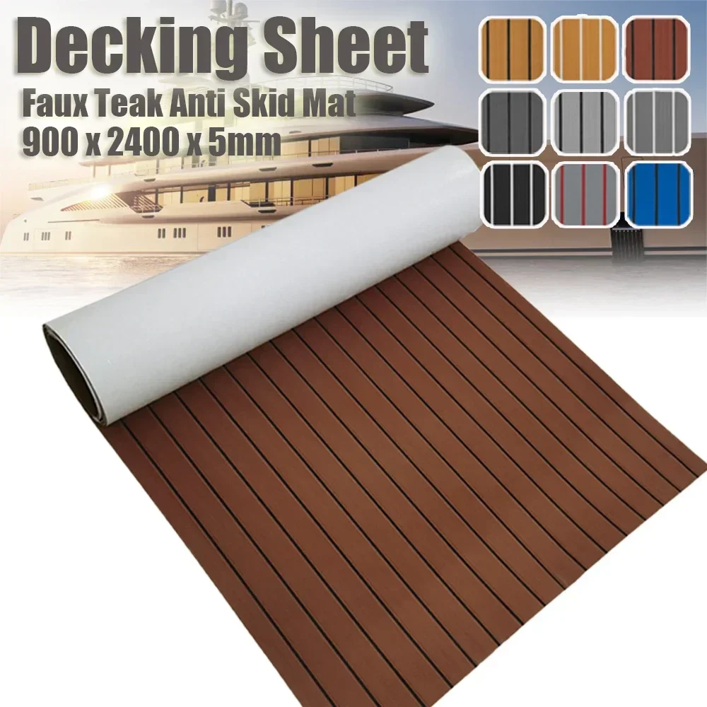 Anti Fatigue Mat - 900x2400x5mm EVA Köpük Sahte Tik Döşeme