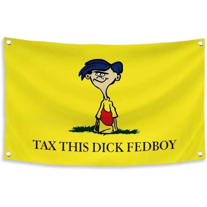 Home Office Tax - Tax This Dick Fedboy Komik Bayrak,