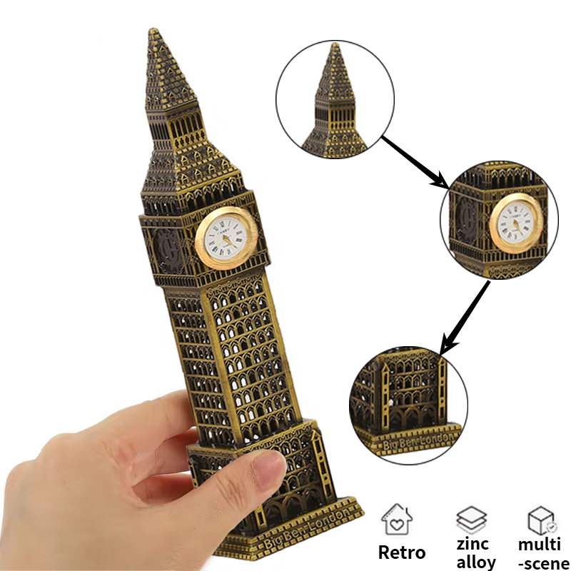 Home Office Of London - Londra'daki ikonik Big Ben heykelinin yüksek