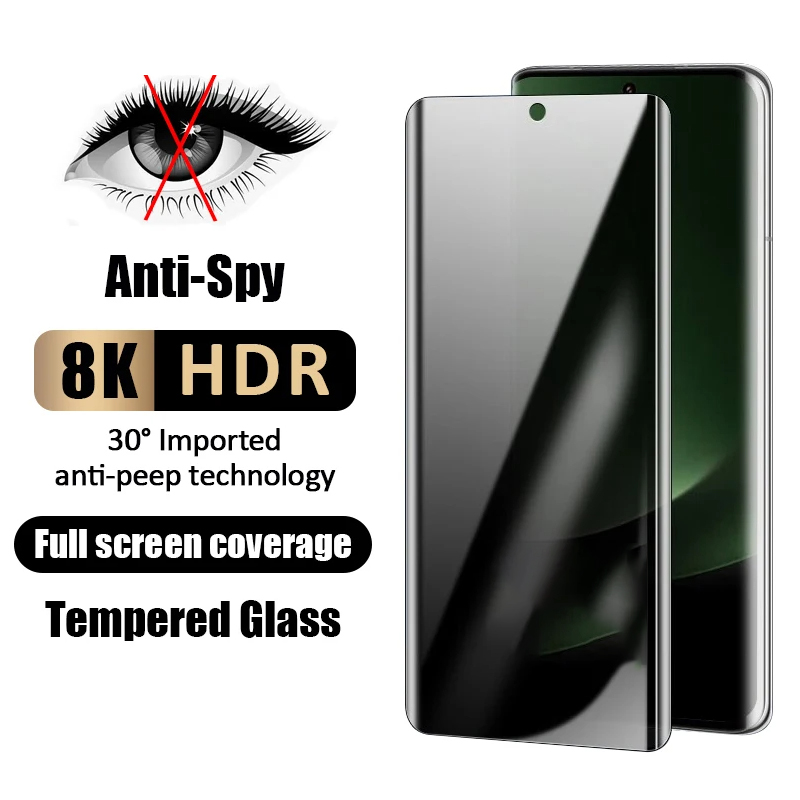 Monitor Privacy Screen - Kavisli Kenar Anti-casus Temperli Cam Samsung
