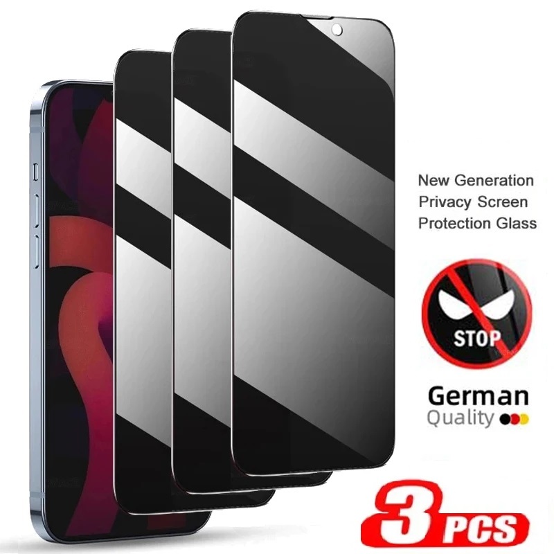 Monitor Privacy Screen - Motorola MOTO G62 için 3 adet