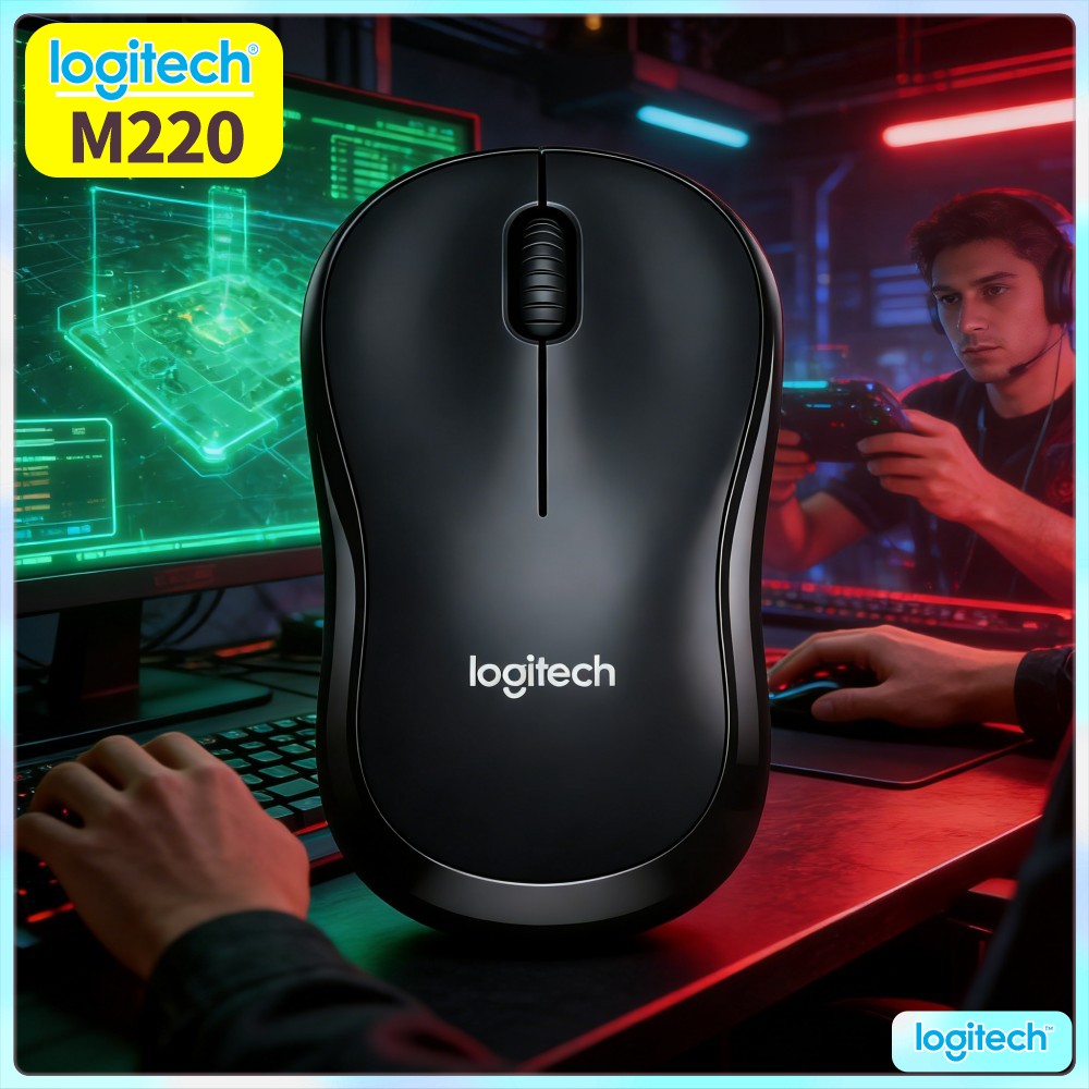 Home Office Layout - Logitech M220 Sessiz Mouse Nano Dongle