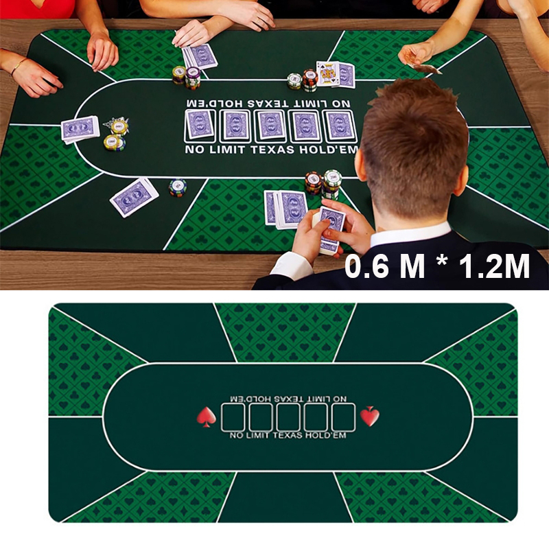 Home Office Layout - 600*1200*2mm Texas Hold'em Masa Örtüsü Kaymaz