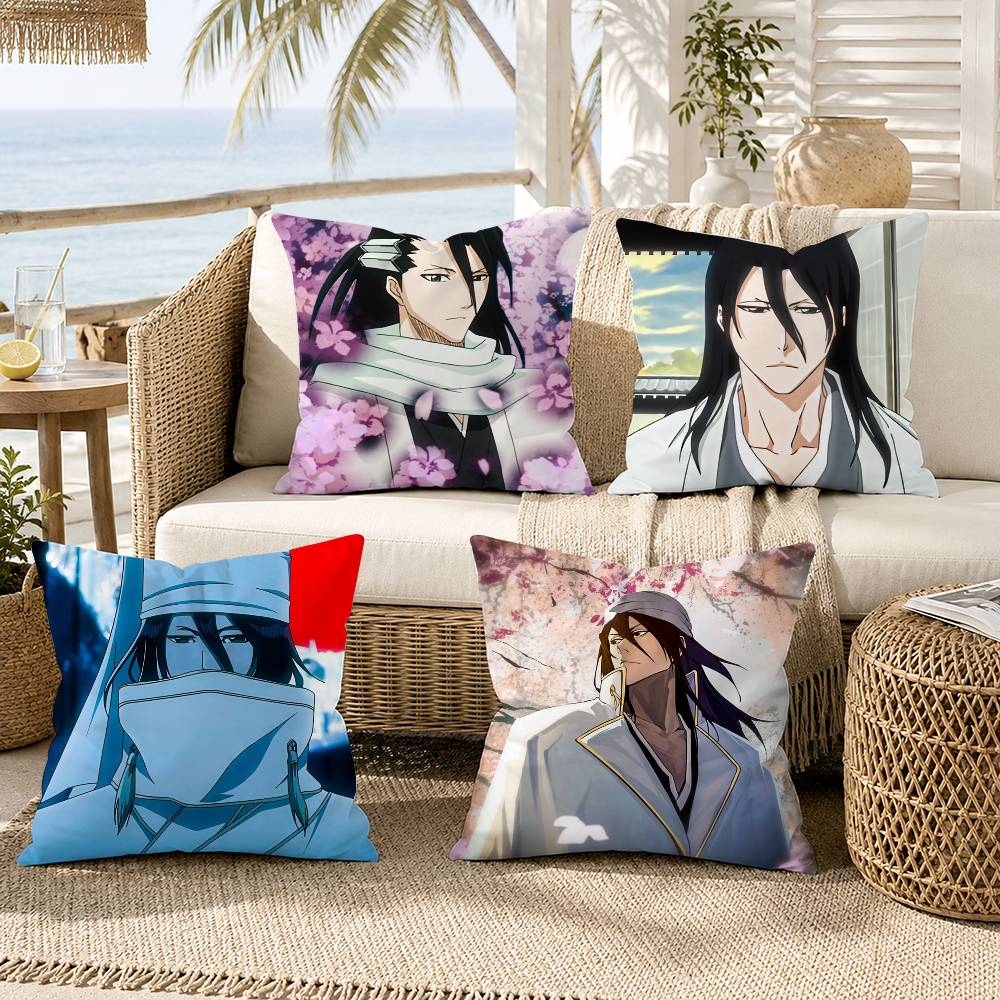Home Office Bleaching - B-Bleach Anime K-Kuchiki Byakuya Yastık Kılıfı