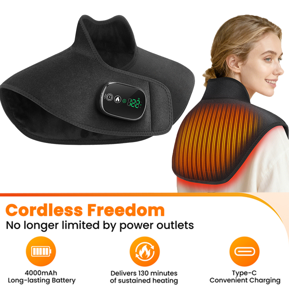 Anti Fatigue Mat - Akülü Elektrikli Isıtma Omuz Boyun Pedi