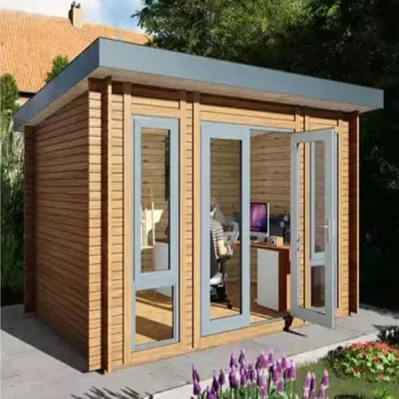 Home Office Shed - Ahşap Çatılı Modern Prefabrik Binalar Hazır