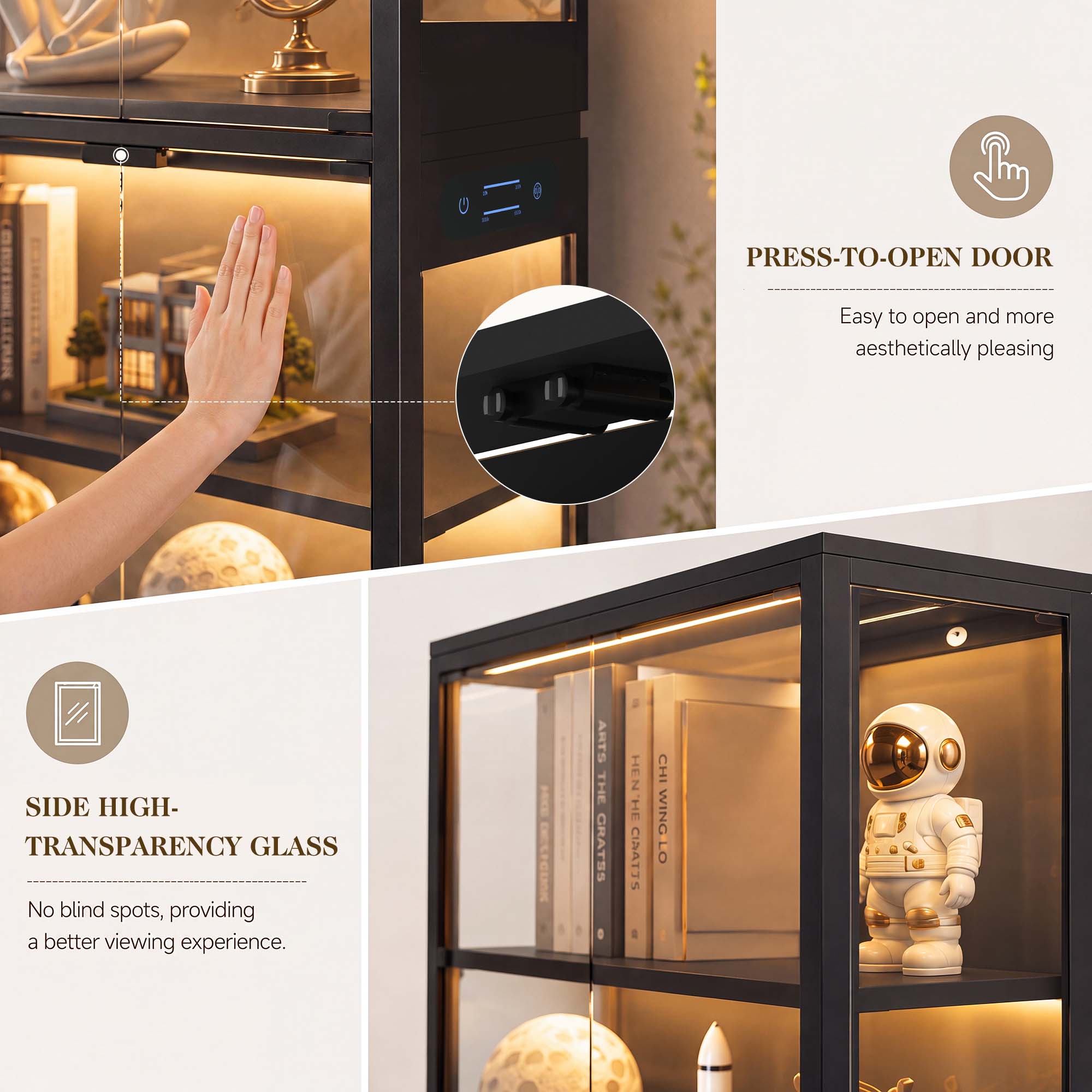 TCGBKAF 5 Katmanlı Cam Kapılı  - Home Office For incelemesi ve fiyatı