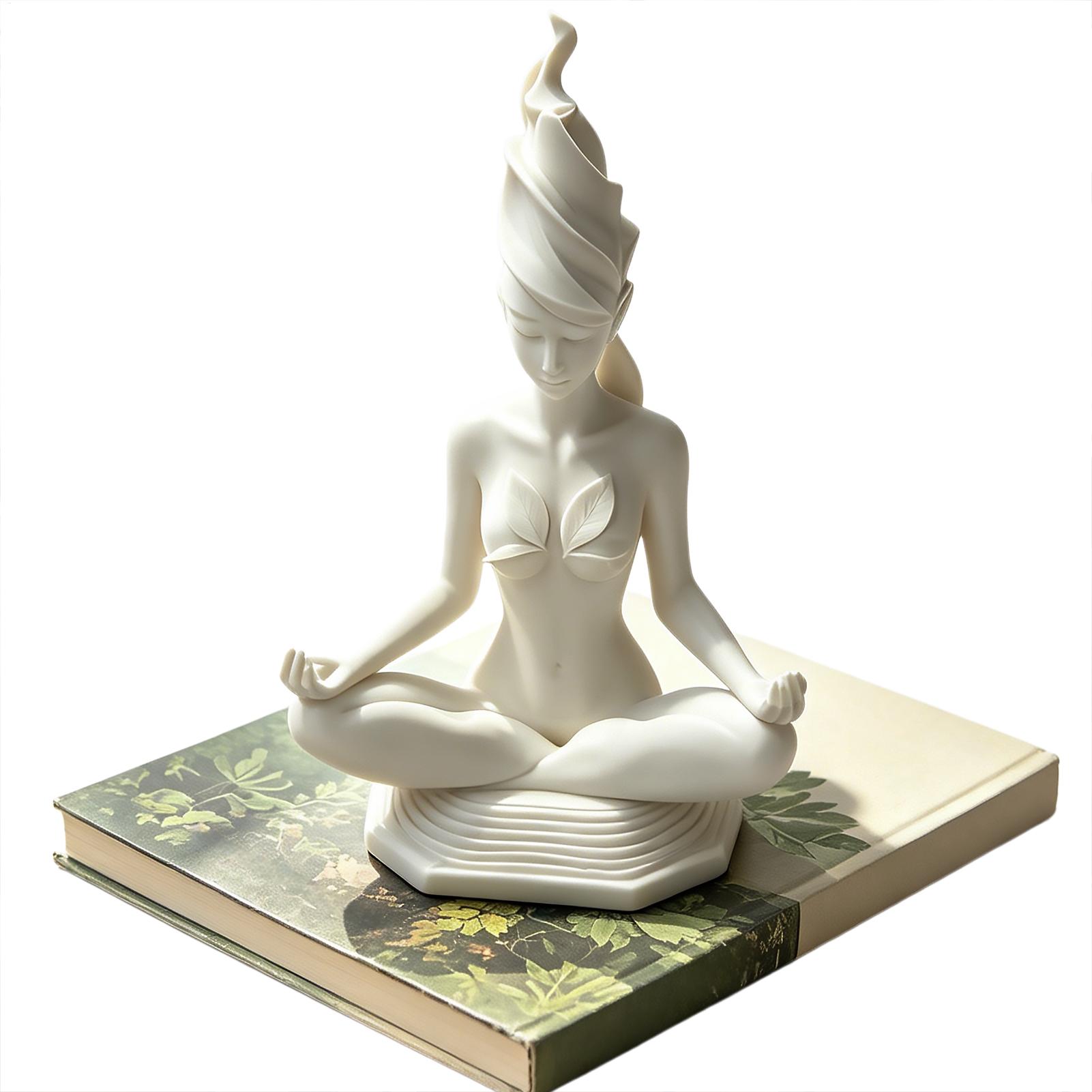 Meditasyon Kadın Yoga Figürler - Home Office Yoga Room incelemesi ve fiyatı