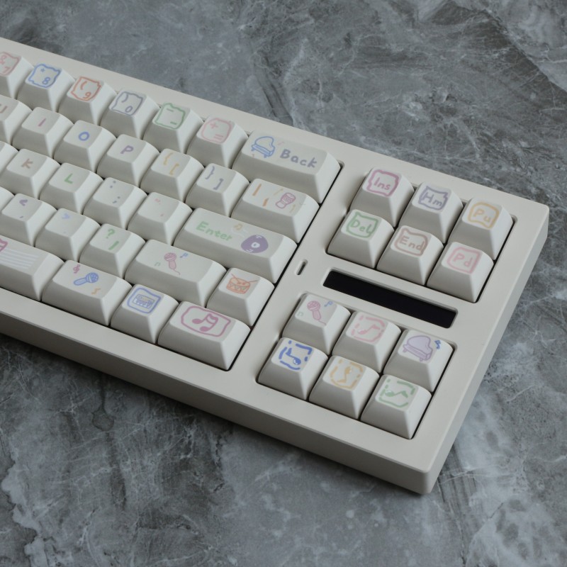 142 Tuşlar Nota PBT Klavye Tuş - Home Office Layout incelemesi ve fiyatı