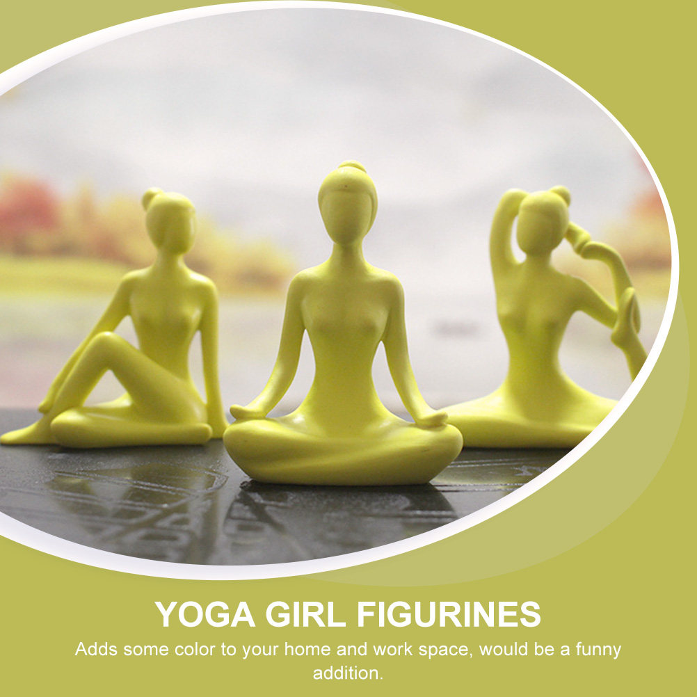 5 Adet Premium Reçine Yoga Fig - Home Office Yoga Room incelemesi ve fiyatı