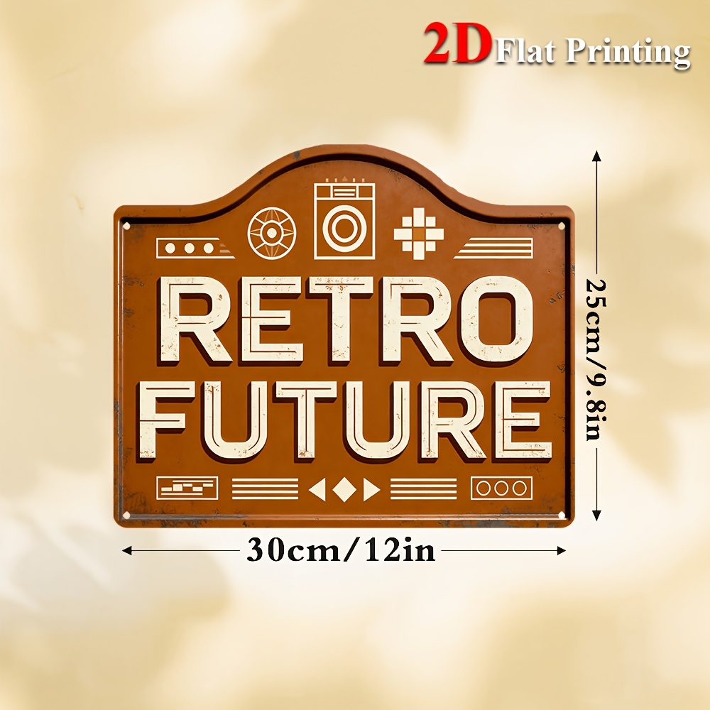 2D Düz, 1 adet Vintage Fütüris - Home Office Icon incelemesi ve fiyatı