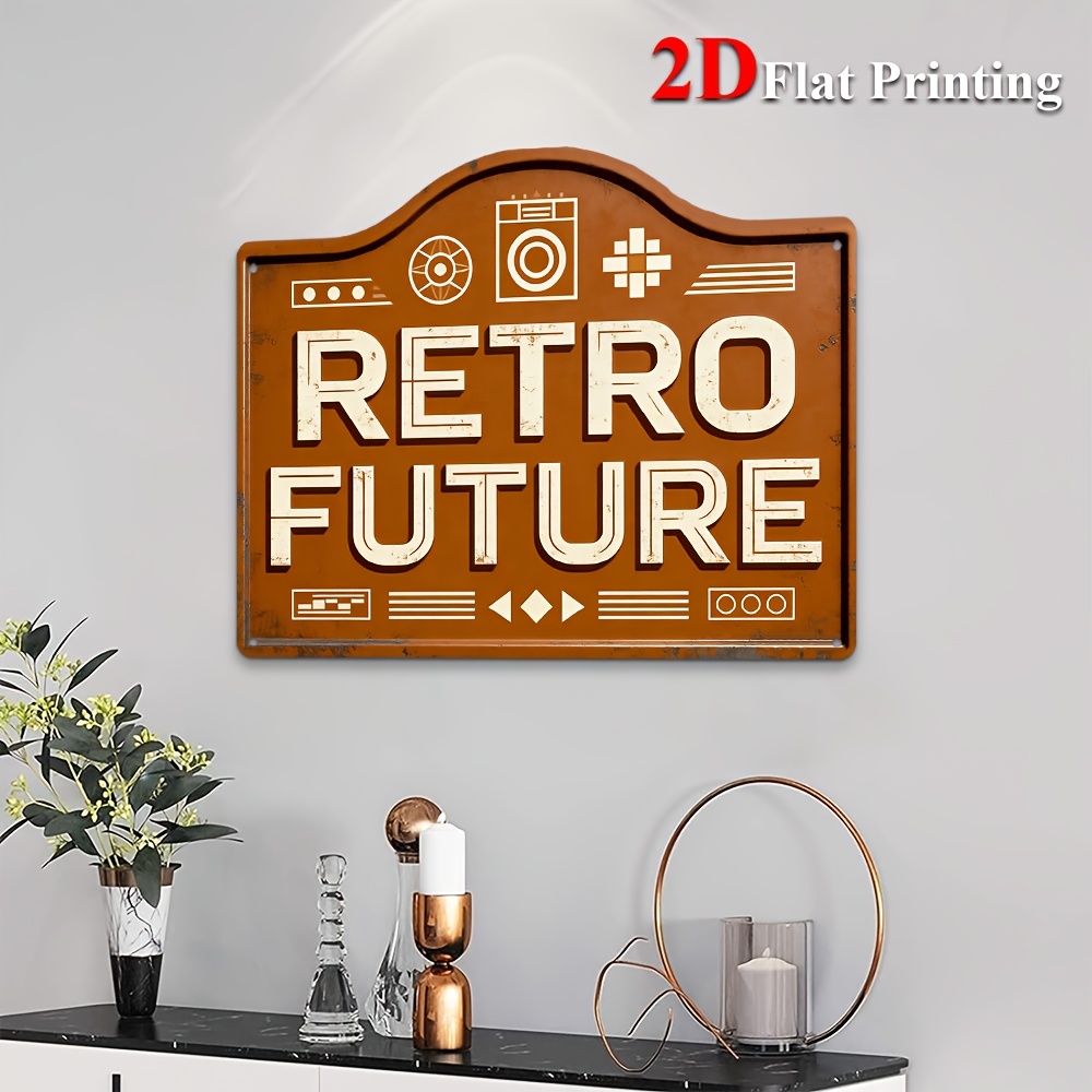 2D Düz, 1 adet Vintage Fütüris - Home Office Icon incelemesi ve fiyatı