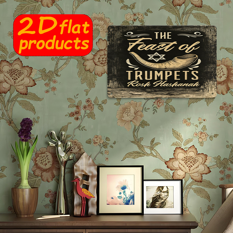 CIFBUY Vintage Metal Duvar San - Home Office For incelemesi ve fiyatı