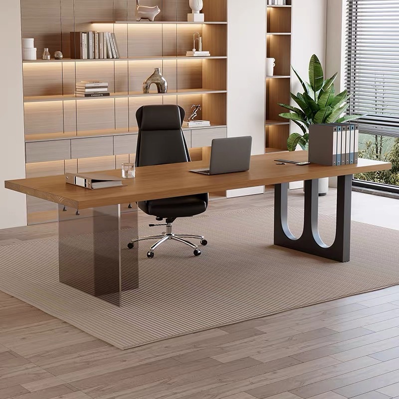 İtalyan Akrilik Yüzer Ahşap Of - Home Office Living Room incelemesi ve fiyatı