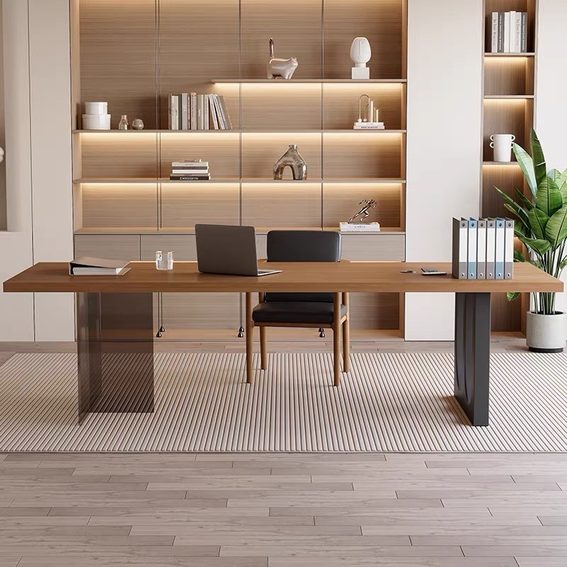 İtalyan Akrilik Yüzer Ahşap Of - Home Office Living Room incelemesi ve fiyatı