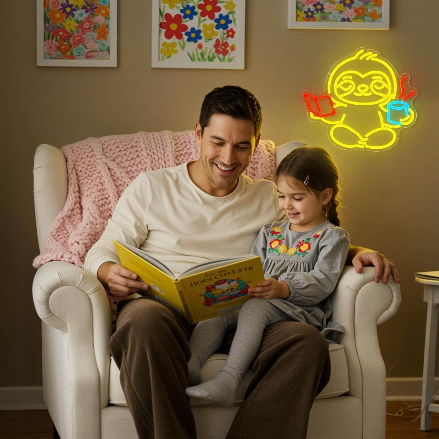 Tembel Hayvan Neon Tabela USB  - Home Office Living Room incelemesi ve fiyatı