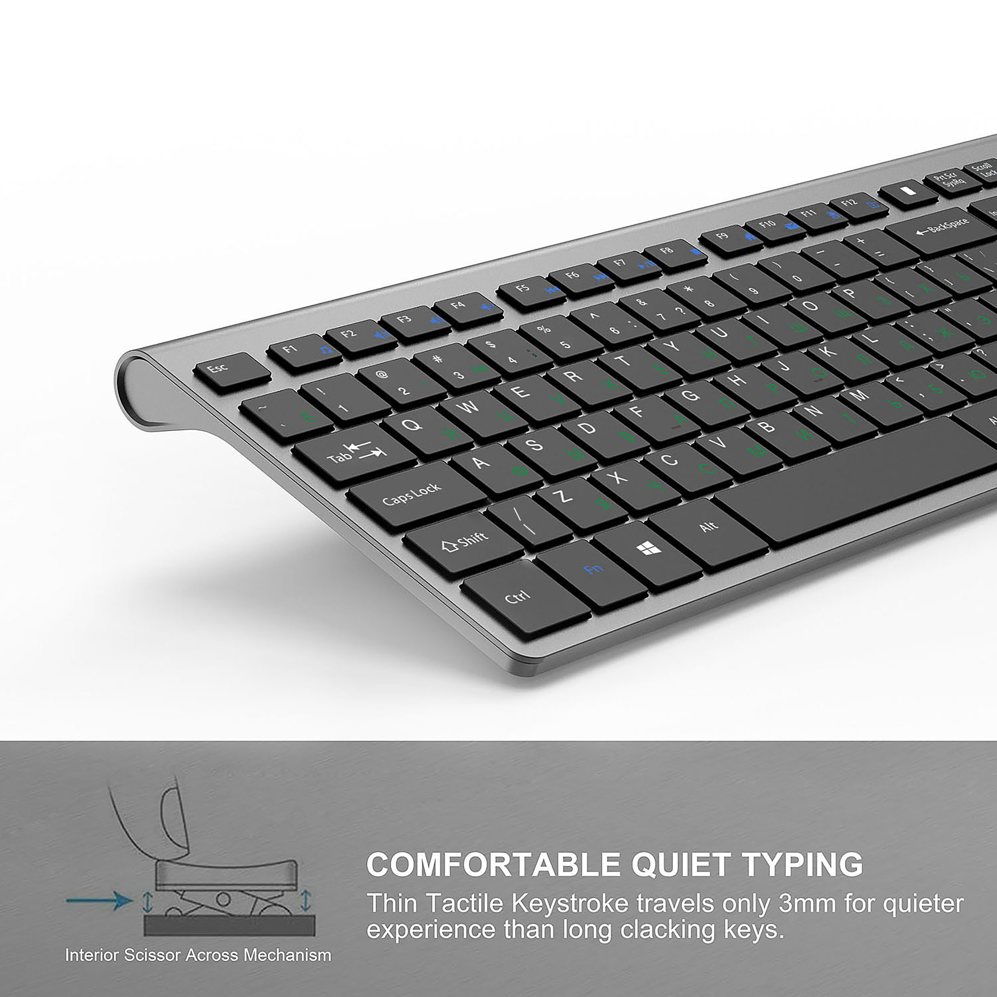 2.4G şarj edilebilir kablosuz  - Home Office Layout incelemesi ve fiyatı