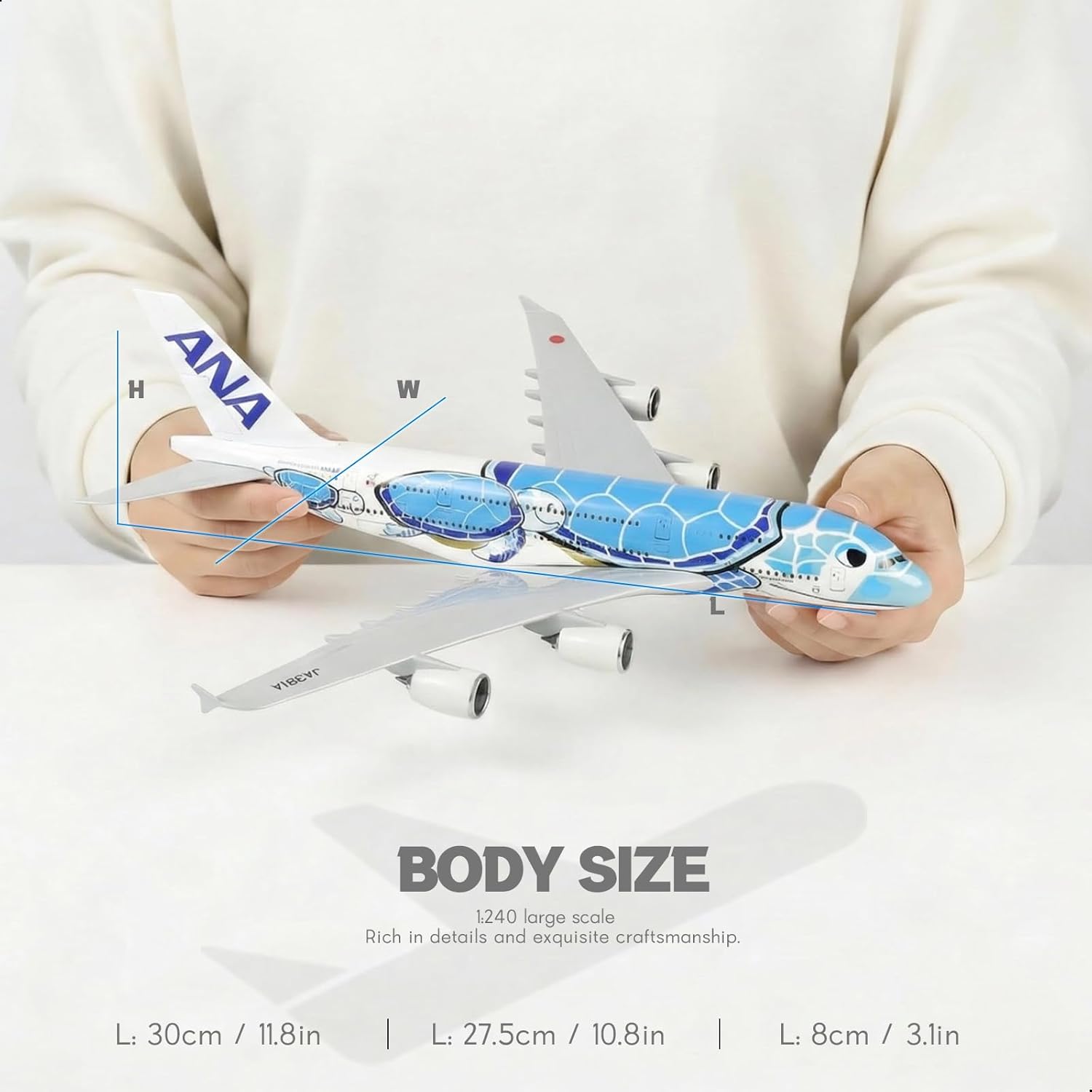 30cm ANA Turtle A380 Döküm Reç - Home Office Pay incelemesi ve fiyatı