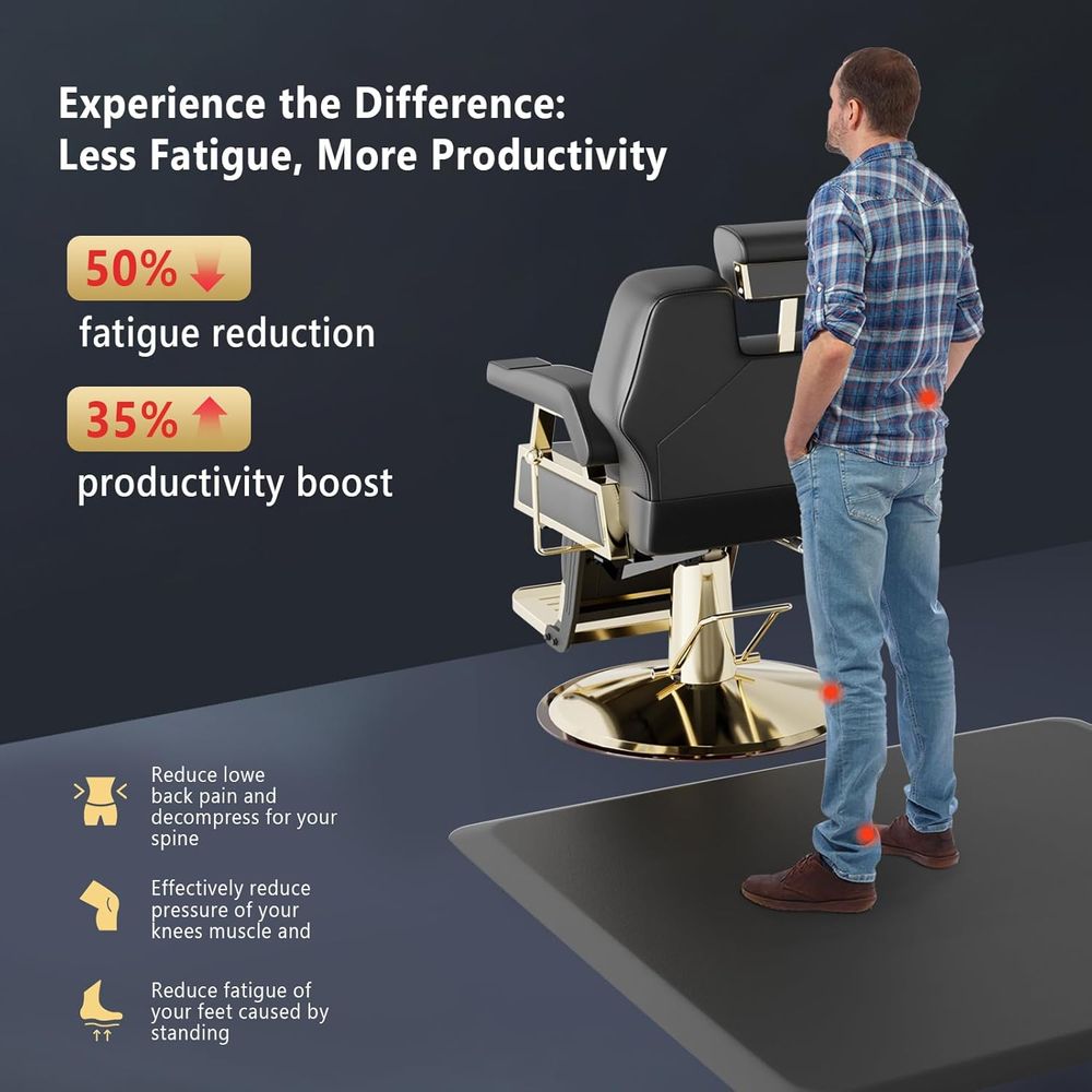 Lüks Salon Matı 122x122x1.5 cm - Anti Fatigue Mat incelemesi ve fiyatı