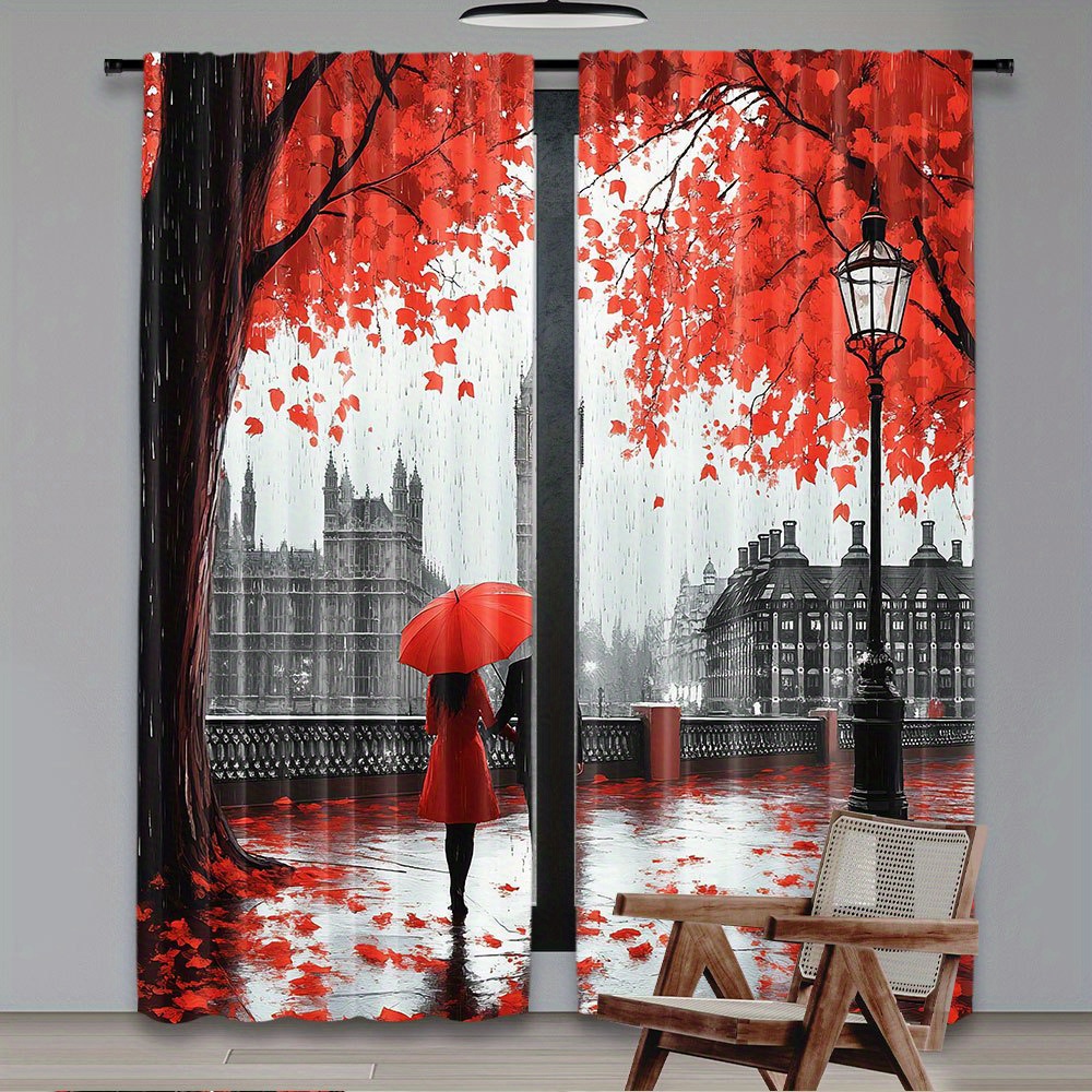 Romantik Sonbahar Kırmızı Yapr - Home Office Of London incelemesi ve fiyatı