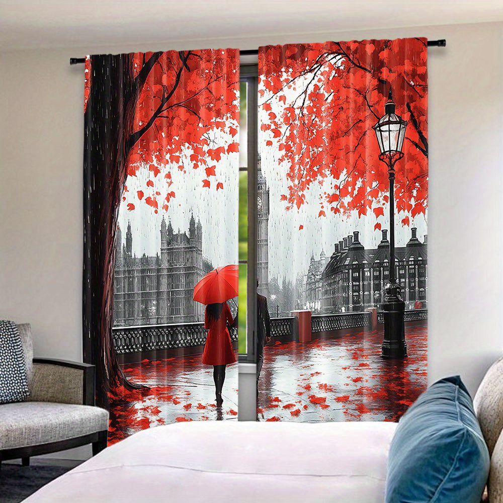 Romantik Sonbahar Kırmızı Yapr - Home Office Of London incelemesi ve fiyatı