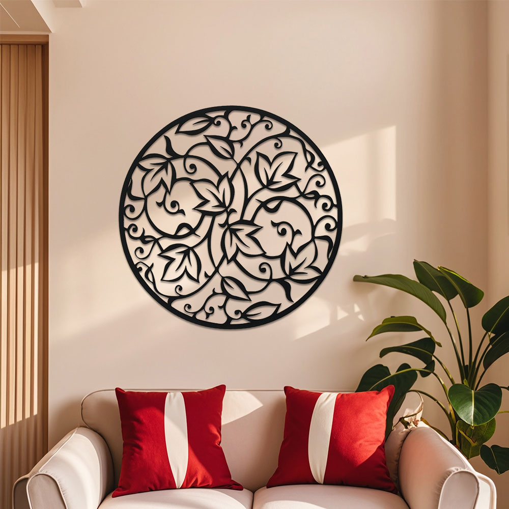 Zarif Siyah Metal Mandala Duva - Home Office Yoga Room incelemesi ve fiyatı