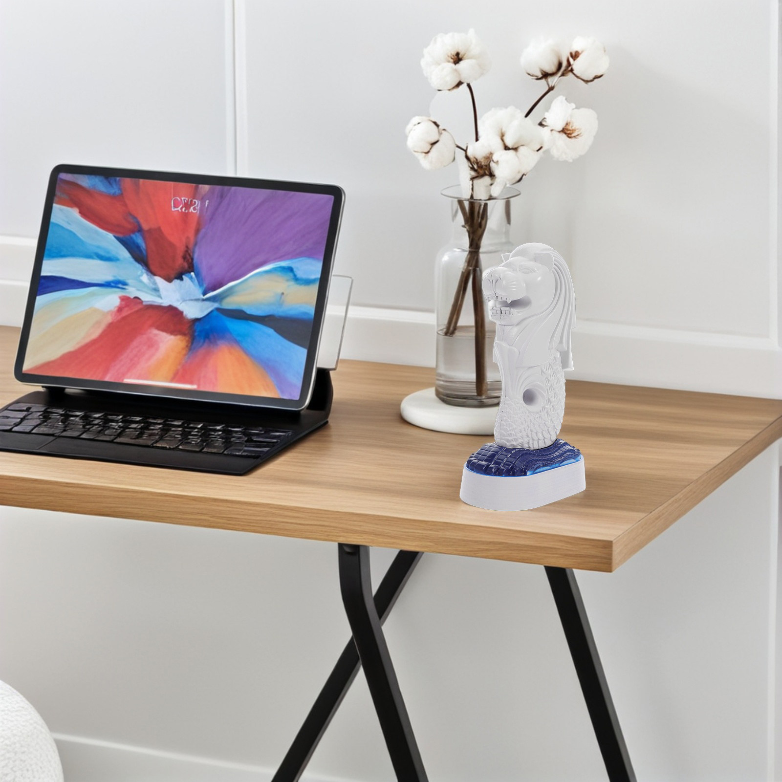Merlion Süsü Singapur Sembolü  - Home Office Singapore incelemesi ve fiyatı